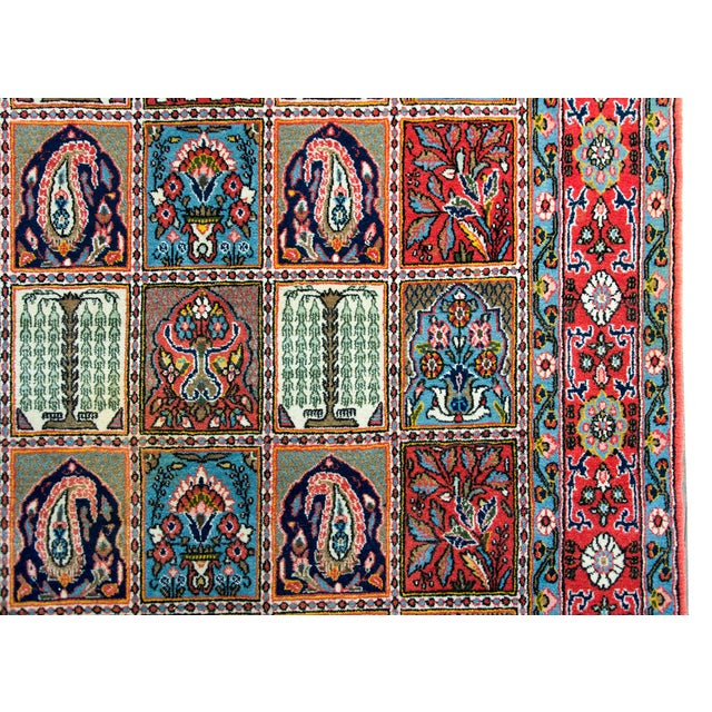 Vintage Persian Bakhtiari Rug For Sale - Image 9 of 14