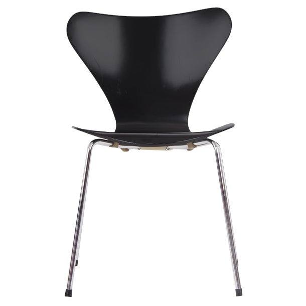 Model 3107 Chairs by Arne Jacobsen for Fritz Hansen, 1950s, Set of 8 ...