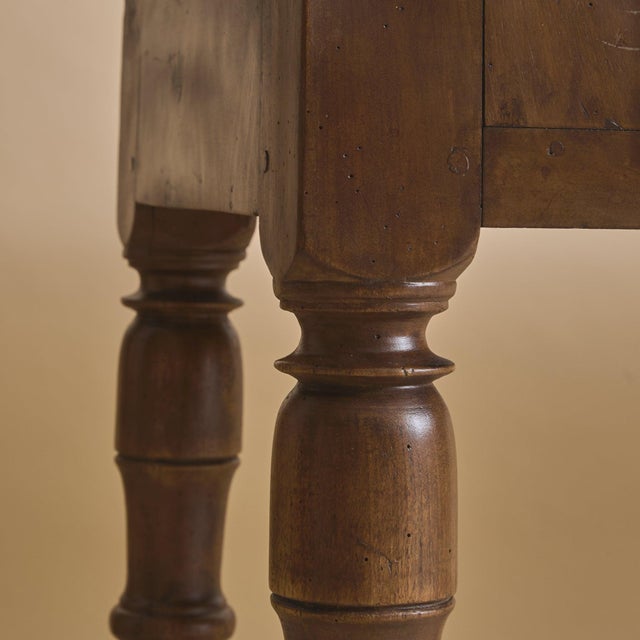 19th Century French Walnut Dining Table For Sale - Image 9 of 13