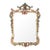 Large 54" French Niccolini Louis XIV Style Polychromed Mirror Signed 20thC For Sale