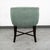 1960s Mid Century Danish Modern Lounge Chair Armchair Green Arms MCM Denmark Lowback For Sale - Image 5 of 12