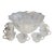 Vintage Portico Pattern Punch Bowl and Glasses Set For Sale