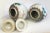 Early 20th Century Pair of Antique Chinese Porcelain Ginger Jars Vases Covers, Kangxi Marks Matched For Sale - Image 5 of 12