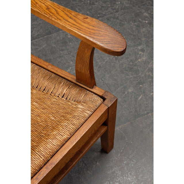 Brown Rustic Armchairs, 1940s, Set of 2 For Sale - Image 8 of 17