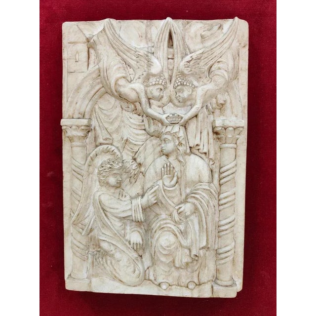 19th Century Renaissance Marble Relief For Sale - Image 9 of 12