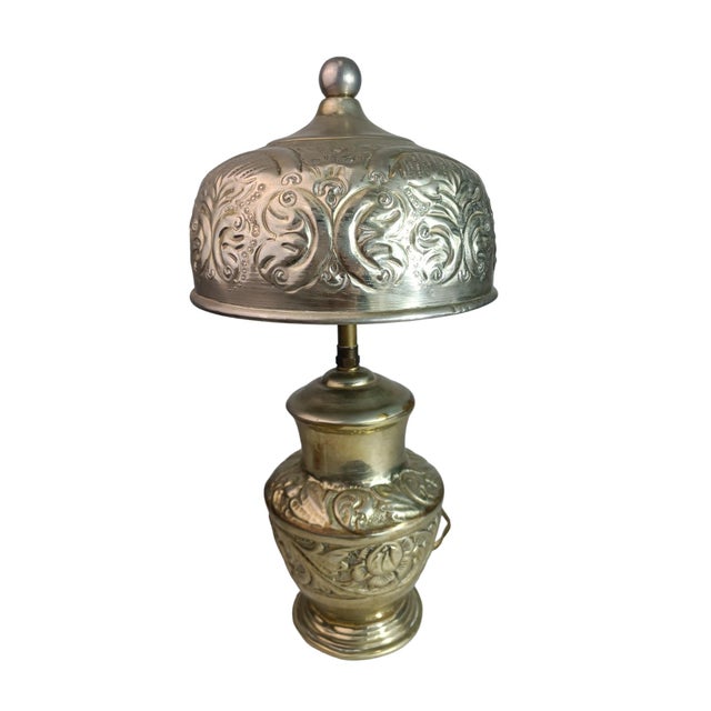 Art Deco Seta Table Lamp, Argentina, 1930s For Sale - Image 9 of 11