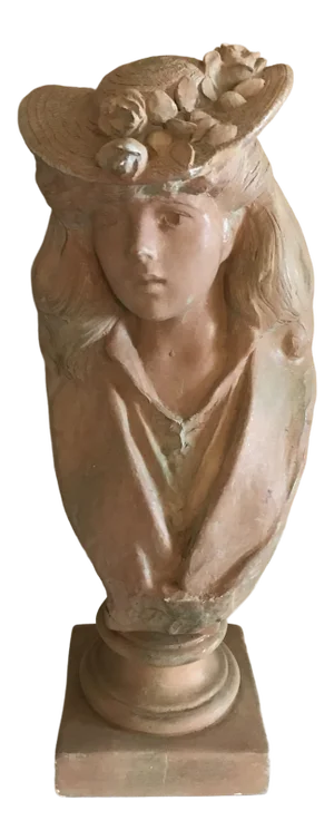 1991 Alva Studio Victorian Woman Sculpture