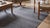 8x10 Gray Hand-Knotted Wool Viscose Striated Texture Solid Open Field Carpet Rug For Sale - Image 12 of 13