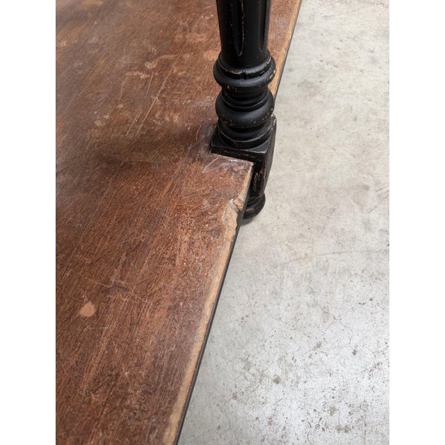 Early 20th Century Cloth Merchant's Table For Sale - Image 13 of 17