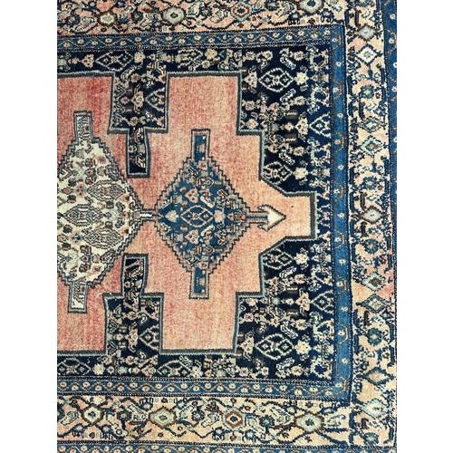 1950s Vintage Senneh Rug, 1950s For Sale - Image 5 of 16