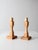 Pair of Vintage Handmade Wooden Candlesticks For Sale - Image 10 of 11