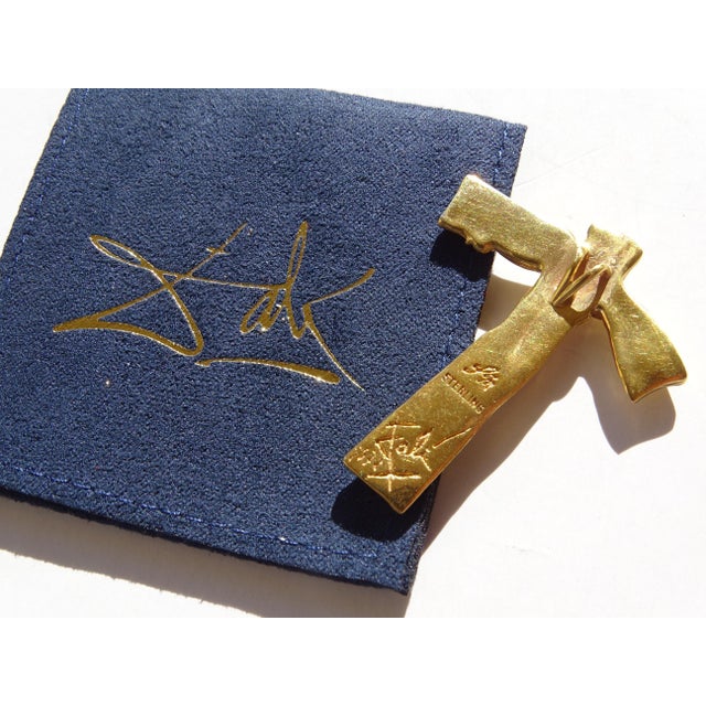 Christ of Saint John of the Cross Pendant after Salvador Dali For Sale - Image 3 of 5