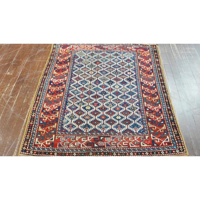 Late 19th Century Antique Shirvan Caucasian Rug For Sale - Image 5 of 9