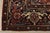Heriz Rug 8’1” X 10’10” Red Wool Vintage Tribal Hand-Knotted Oriental Carpet For Sale - Image 12 of 15