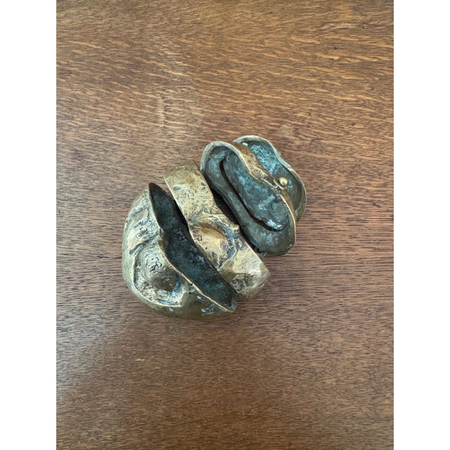 Metal Mid 20th Century Articulating Bronze Abstract Sculpture For Sale - Image 7 of 16