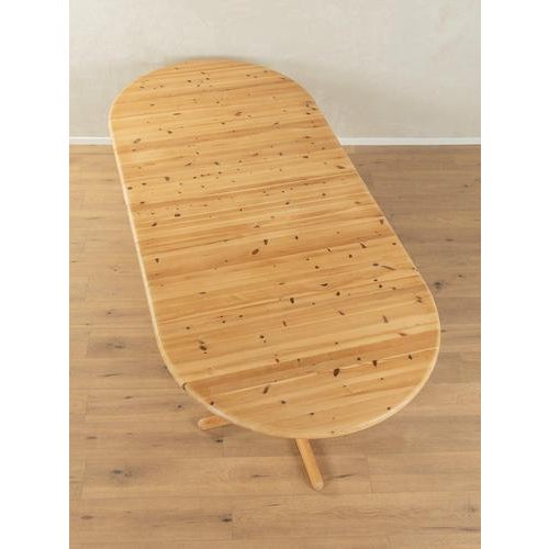 Tan Vintage Dining Table, 1970s For Sale - Image 8 of 16