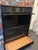 Black American Oak Bookcase, 1950s For Sale - Image 8 of 9