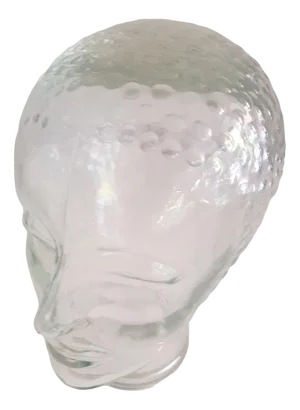 Vintage Glass Head, 1970s