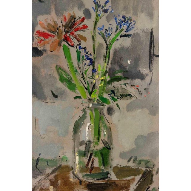 Filippo De Pisis, Still Life with Flowers, 1950s, Paint For Sale - Image 3 of 5