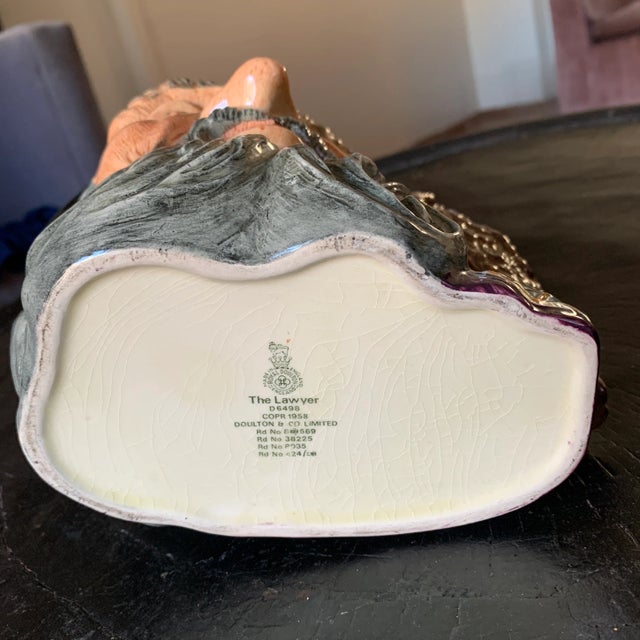 Mid-20th Century Large Merlin the Magician Toby Mug For Sale - Image 12 of 13