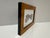 Late 20th Century Kolene Spicher Original Watercolor Plaid Bow Miniature Signed Framed For Sale - Image 4 of 6