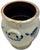 Outstanding Large 3 Gallon Size Antique American Stoneware Jar With Extensive Blue Hand Decorated Features - Circa 1830s For Sale - Image 14 of 18
