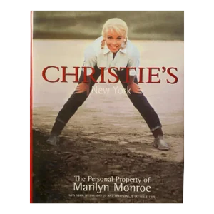 The Personal Property of Marilyn Monroe Christie's Auction Hardcover Book 1999