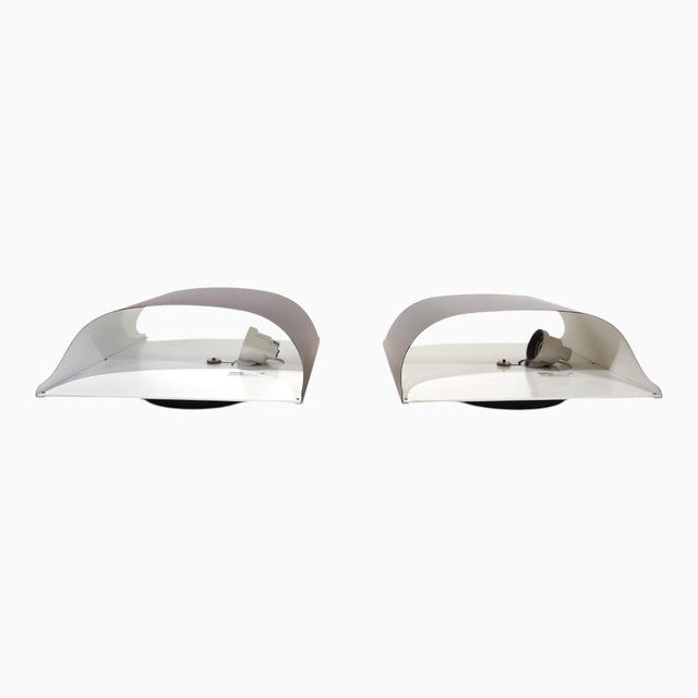 Metal Model 2030/31 Wall Lamps by Rolf Krüger & Dieter Witte for Staff Leuchten, 1960, Set of 2 For Sale - Image 7 of 13