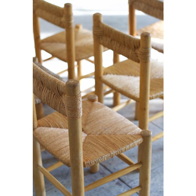 Vintage Dining Room Chairs, 1955, Set of 6 For Sale - Image 14 of 16