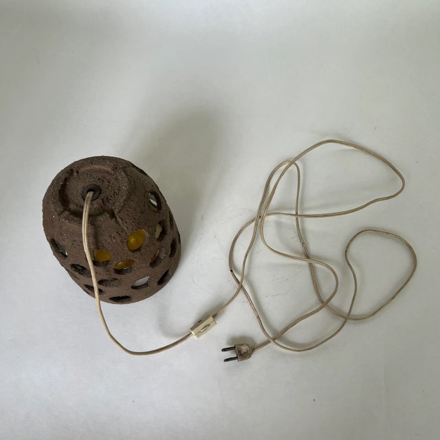 John Mason Ceramic Pendant Lamp For Sale - Image 4 of 7