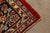 Red Hand Knotted Persian Style Vintage Wool Area Rug Red Field Floral Medallion For Sale - Image 8 of 18