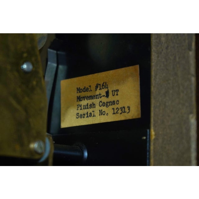 Ridgeway Walnut 5 Tube Tall Case Grandfather Clock For Sale - Image 17 of 18