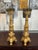 Traditional Gilt Candle Prickets, Pair For Sale - Image 3 of 12