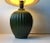 Green Ceramic Table Lamp by Michael Andersen, 1930s For Sale - Image 3 of 17