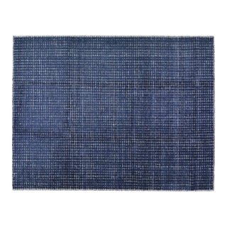 New Moroccan Modern Hand Knotted Wool Rug, 9'3x12'1 For Sale
