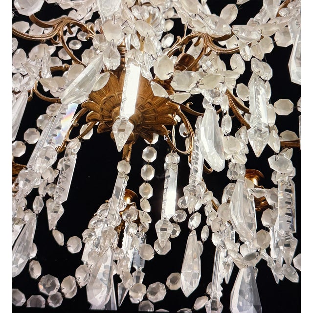 Late 19th Century Swedish Gustavian Chandelier, 1870 For Sale - Image 5 of 11