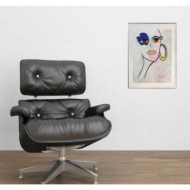 This color fashion inspired painting is on gallery paper. Fun and colorful part of my pop art collection influenced by...