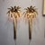 Maison Jansen Palm Tree Lamps in Gilt Brass by Christian Techoueyres for Maison Jansen, France, 1970s, Set of 2 For Sale - Image 4 of 18