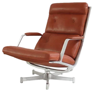 FK 85 Lounge Chair by Preben Fabricius & Jørgen Kastholm for Kill International, 1960s