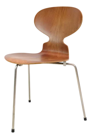 Model 3100 Ant Chair in Teak by Arne Jacobsen for Fritz Hansen, 1950