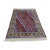 Vintage Shirvan Wool Rug, Red Floral Sprig For Sale