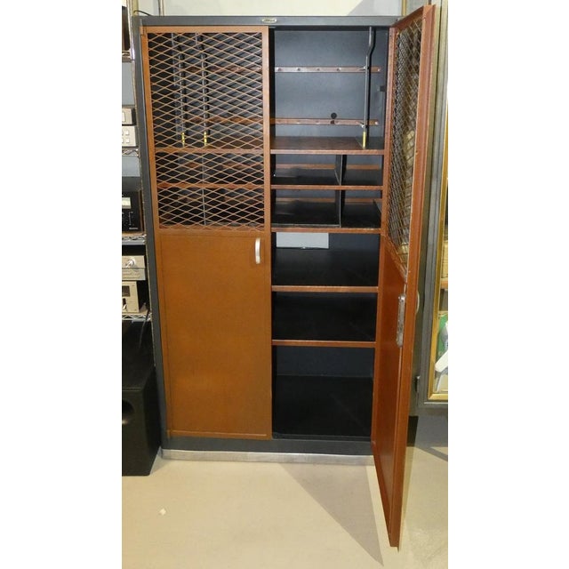 Antique ministerial security file in iron. the file comes from the treasury office of the old i.c.a. - mantova forniture...