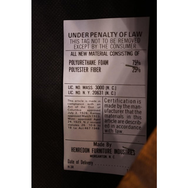 Henredon Furniture Italian Modern Solid Pecan Cane Back Dining Side Chair 7500-28 For Sale - Image 10 of 12