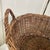 Rustic European Early 20th Century French-Style Woven Willow Round Gathering Basket For Sale - Image 3 of 12