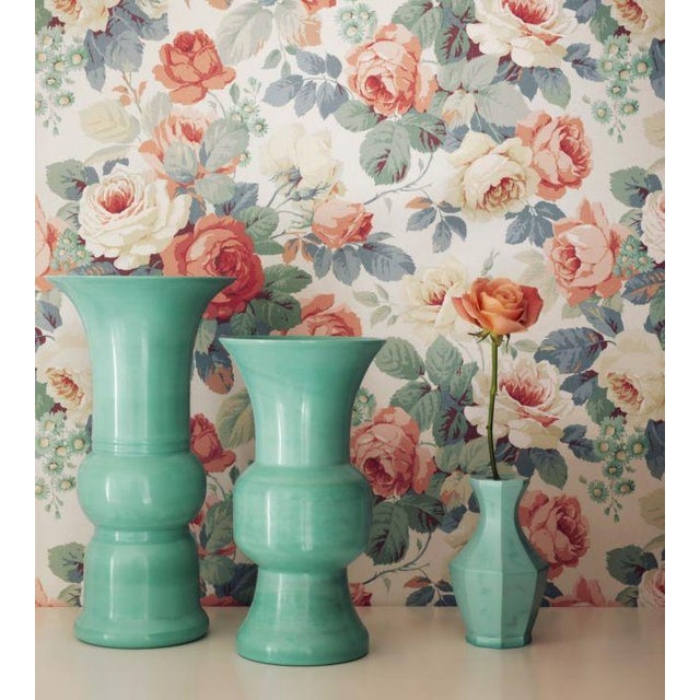 Chelsea Wallpaper Kelly Green Sample Chairish