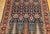 Textile Antique Persian Tabriz Area Rug, Hand-Knotted Wool, All-over Geometric Pattern, Navy & Green, 3x6 For Sale - Image 7 of 13