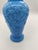 Blue Opal Glass Vase, 1900s For Sale - Image 4 of 6