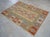 Textile Hand Woven Super Fine Turkish Oushak Kilim Ultra Quality Flat Weave Wool Rug - 3′9″ × 5′4″ For Sale - Image 7 of 16