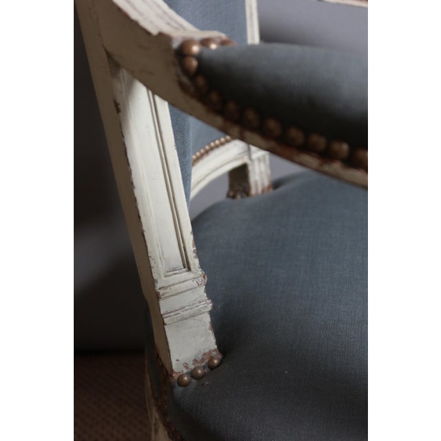 Louis XVI Armchairs, Set of 3 For Sale - Image 13 of 16