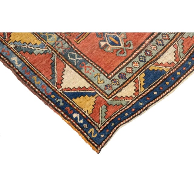 Antique Kazak Rug 5'3'' x 7'2'' For Sale - Image 4 of 11